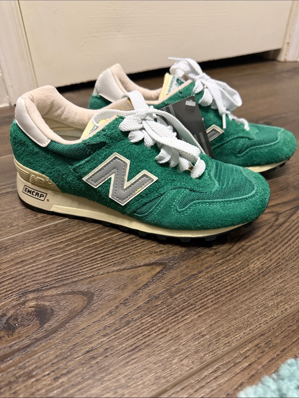 New Balance Green Suede 1300 Classic Sneakers Aime Leon Dore